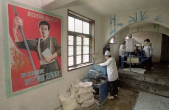 Na návštěvě v severokorejské pekárně.