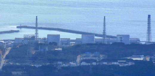Poškozená elektrárna Fukušima 1.