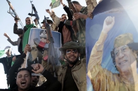 Kaddáfího vítězství by jeho věrní náležitě oslavili. 