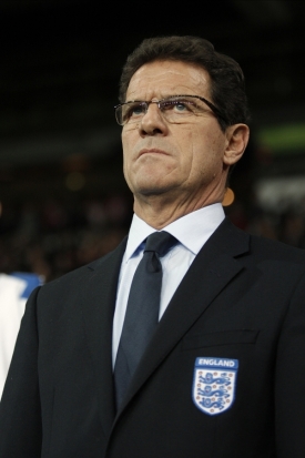 Trenér anglické reprezentace Fabio Capello.