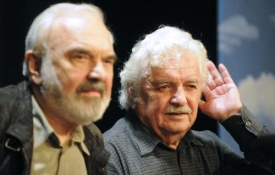 Zdeněk Svěrák (vlevo) a Ladislav Smoljak.