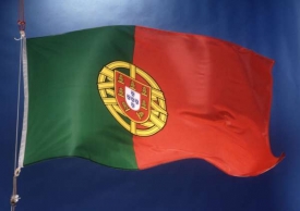 Portugalská vlajka.