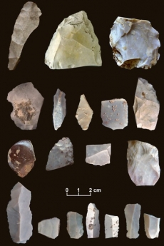 Archeologové objevili stovky kamenných nástrojů, které jsou starší než nástroje cloviské kultury.