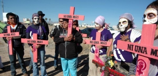 Protesty proti násilí na ženách, Ciudad Juarez.