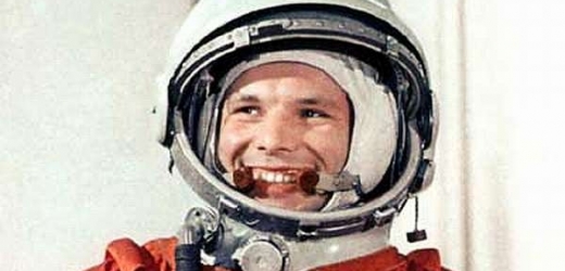 Gagarin ve skafandru před historickým letem.