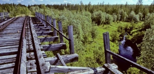 Stalin chtěl s pomocí trestanců postavit transpolární železnici.