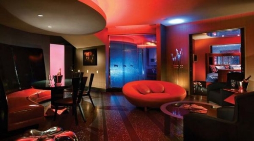 Pokoj Erotic Suite v lasvegaském hotelu Palms.