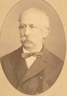 Řezník z Bechyně Josef Švestka, 1830-1901.