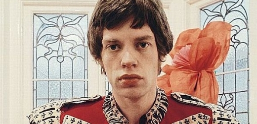 Mick Jagger na snímku Colina Jonese z roku 1967.
