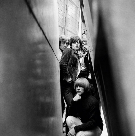 Rolling Stones na snímku Gereda Mankowitze z roku 1965.