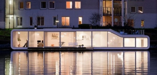 Moderní hausbót od nizozemského studia +31 Architects.