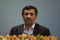 Iránský rezident Mahmúd Ahmadínežád.