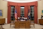 Americký prezident edituje svůj projev před přímým přenosem, ve kterém oznámí bin Ládinovu smrt. (Foto: ČTK/AP)