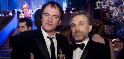 Quentin Tarantino a Christoph Waltz.