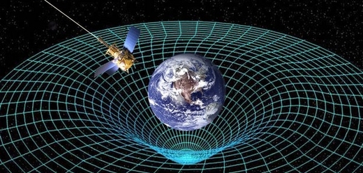 Satelit potvrdil, že hmotná tělesa svou gravitací zakřivují čas a prostor.