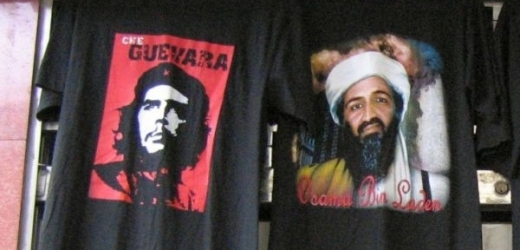 Che Guevara už je passé, teď frčí Usáma.