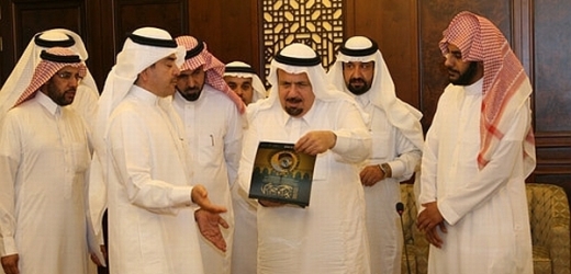 Arabská delegace na veletrhu Svět knihy 2011.