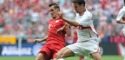 Miroslav Klose netrefil branku z jednoho metru.