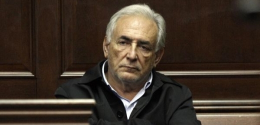 Dominique Strauss-Kahn během soudního líčení.