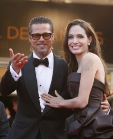 Angelina Jolie s Bradem Pittem.
