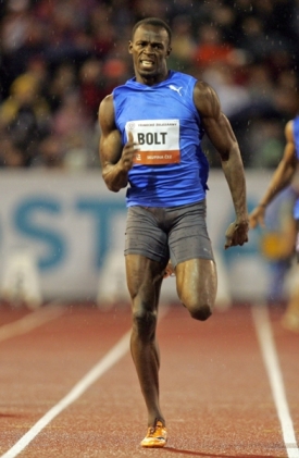 Usain Bolt má mítink Zlatá tretra rád.