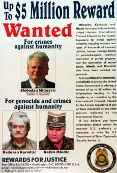 Karadžiče, Miloševiče a teď už i Mladiče se podařilo dopadnout. Americký plakát z roku 2000.