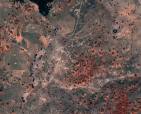 Satelitní snímky zachycují destrukci v regionu Abyei.