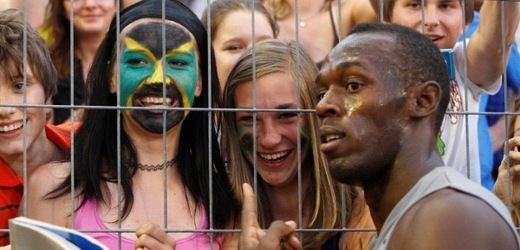 Ostravští fanoušci a fanynky Usaina Bolta milují.