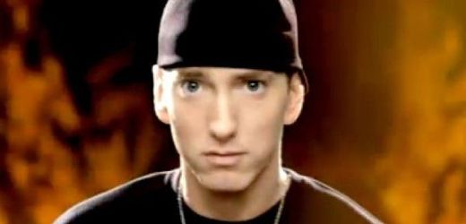Zpěvák Eminem.