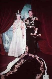 Alžběta a Filip roku 1953.
