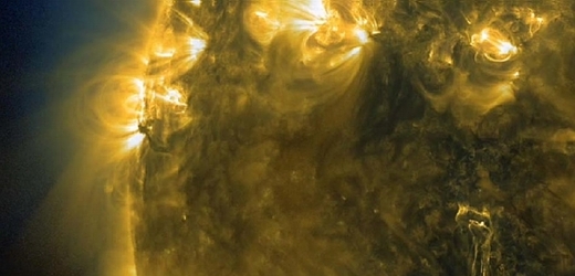 Erupce na Slunci (ilustrační foto).