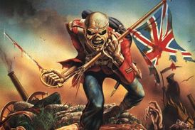 Maskot skupiny Iron Maiden Eddie.