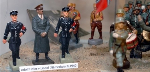 V muzeu nechybějí ani nacistické hračky.