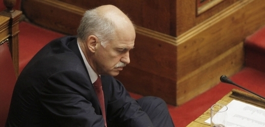 Řecký premiér Jorgos Papandreu. 