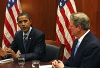 Zpočátku byl Gore Obamovým poradcem pro zelené otázky.