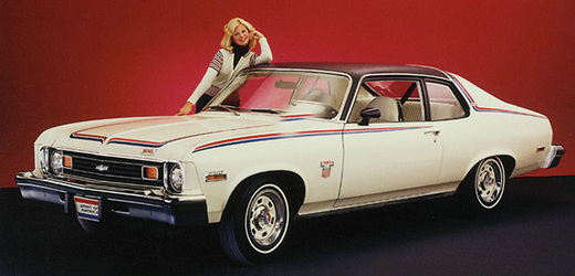 Chevrolet Nova "Spirit of America" z roku 1974.
