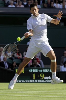 Novak Djokovič si zahraje wimbledonské finále.