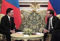 O těžbě černého uhlí v Mongolsku jednali ruský a mongolský prezident.