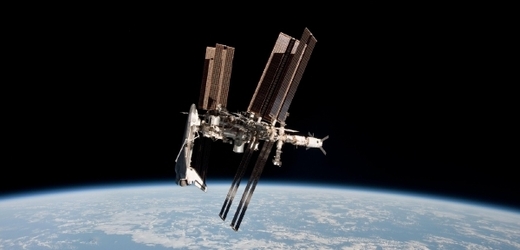 Raketoplán Atlantis se spojil s Mezinárodní vesmírnou stanicí (ilustrační foto).