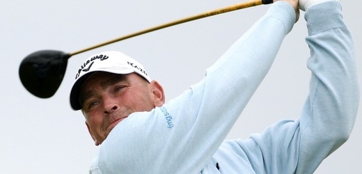 Dánský golfista Björn.