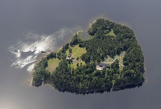 Norský ostrov Utoya.