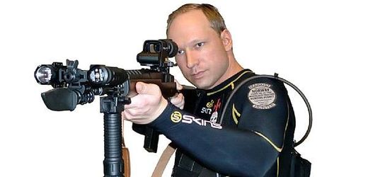 Anders Behring Breivik, pachatel krvavých atentátů v Norsku.