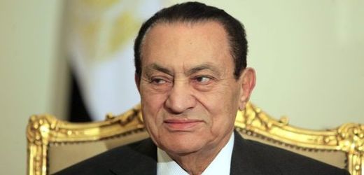 Husní Mubarak, když byl ještě egyptským prezidentem.