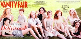 Loni na Carrey Mulliganovou (třetí zleva) lákal i magazín Vanity Fair.