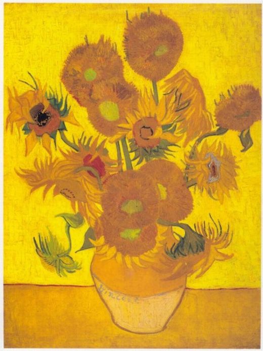 Určitě jste uhádli - dodnes nesmírně působivé Slunečnice Vincenta van Gogha. 