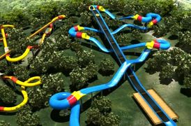 Plánovaný tobogan v americkém zábavním parku by měl být nejdelší na světě.