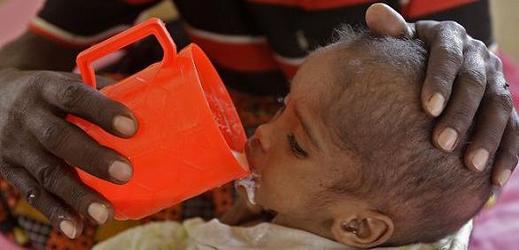 Češi hladovějícím Somálcům příliš nepomáhají (ilustrační foto).