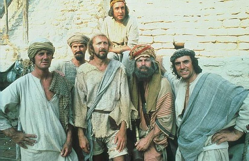 Členové Monty Python v Životě Briana.