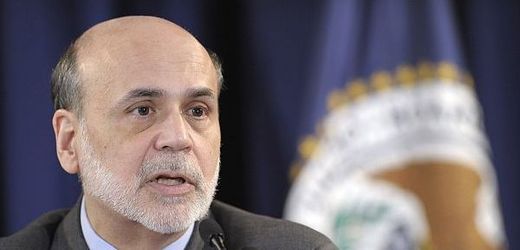 Šéf Fedu Ben Bernanke.
