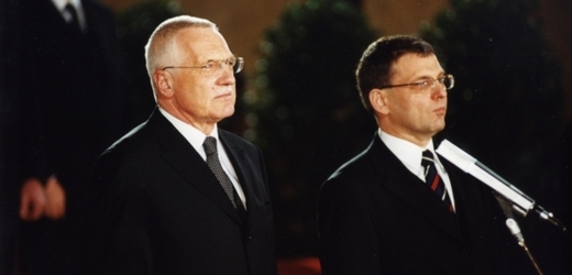 Václav Klaus a Lubomír Zaorálek.